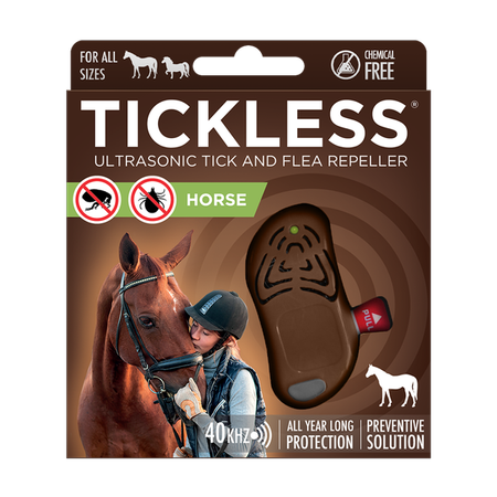 TICKLESS Horse - odstraszacz na kleszcze - brązowy